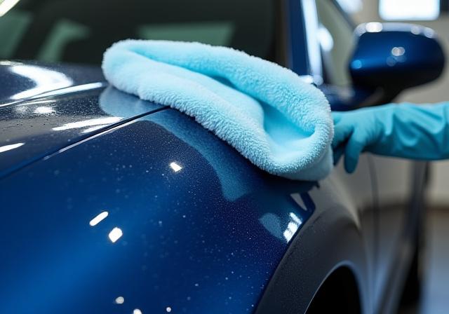 Lavaggio esterno dettagliato per auto